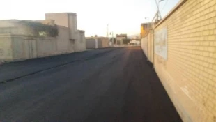 زیرسازی و آسفالت کوچه خوابگاه دانشجویی شهیدان اشرافی 4