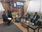 دیدار رئیس آموزشکده فنی و کشاورزی فسا با وزیر علوم ،تحقیقات و فناوری 4
