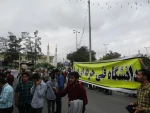 حضور پرشور دانشجویان اموزشکده فنی و کشاورزی فسا در راهپیمایی 13 آبان 6
