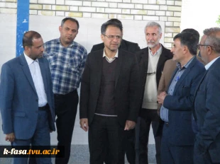 دیدار دکتر ترک زاده ریاست محترم دانشگاه فنی و حرفه ای استان فارس از آموزشکده فنی و کشاورزی فسا 3