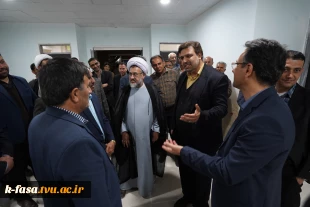افتتاح دو پروژه خوابگاه دانشجویی پسران و کارگاه ساخت و تولید با حضور رئیس دانشگاه فنی و حرفه ای دکتر خسرویان
 2