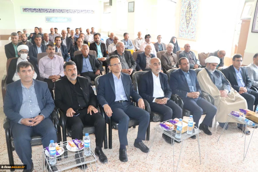 آیین تکریم و معارفه سرپرست آموزشکده فنی و کشاورزی فسا  4