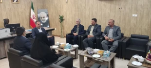 دیدار رئیس وکارکنان واعضای هیت علمی آموزشکده فنی کشاورزی فسا با فرماندار ویژه شهرستان فسا 2