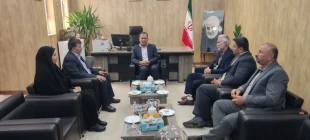 دیدار رئیس وکارکنان واعضای هیت علمی آموزشکده فنی کشاورزی فسا با فرماندار ویژه شهرستان فسا 5