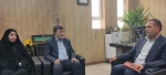 دیدار رئیس وکارکنان واعضای هیت علمی آموزشکده فنی کشاورزی فسا با فرماندار ویژه شهرستان فسا 6