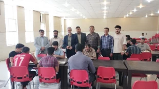 بازدید رئیس آموزشکده فنی و کشاورزی فسا از خوابگاه و سلف دانشجویی  7