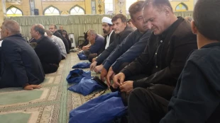 شرکت ریس و کارکنان دانشکده فنی کشاورزی فسا در مراسم بزرگداشت شهید جمهور و همراهان شهیدش 2
