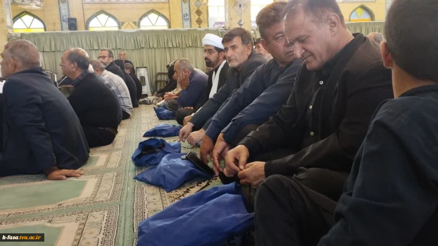 شرکت ریس و کارکنان دانشکده فنی کشاورزی فسا در مراسم بزرگداشت شهید جمهور و همراهان شهیدش 2