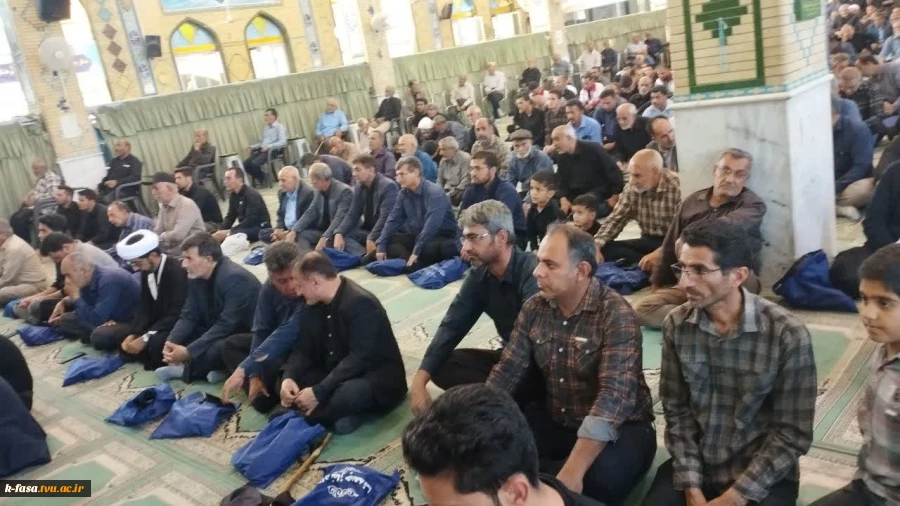 شرکت ریس و کارکنان دانشکده فنی کشاورزی فسا در مراسم بزرگداشت شهید جمهور و همراهان شهیدش 4