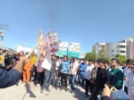 حضور پرشور دانشجویان دانشگاه ملی مهارت مرکز فسا در راهپیمایی 13 آبان 6