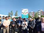 حضور پرشور دانشجویان دانشگاه ملی مهارت مرکز فسا در راهپیمایی 13 آبان 7