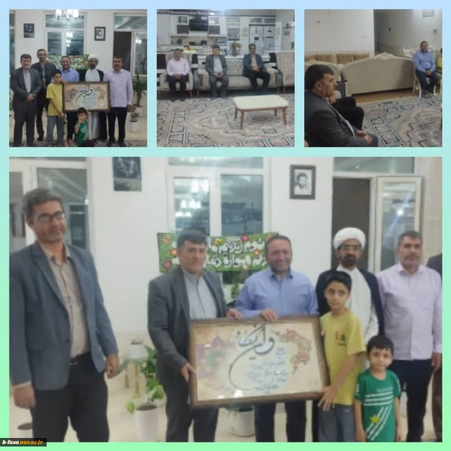 دیدار اعضای  دانشگاه ملی مهارت -آموزشکده فسا با خانواده شهید ترابی به مناسبت هفته دفاع مقدس  
  2