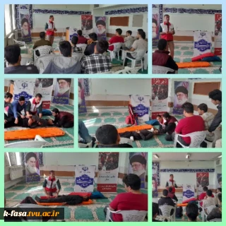 برگزاری کارگاه آموزشی پیشگیری از مرگ در سوانح رانندگی  در دانشگاه ملی مهارت -آموزشکده فسا