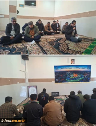 برپایی مراسم زیارت عاشورا  به مناسبت شهادت احمد بن موسی شاهچراغ(ع)