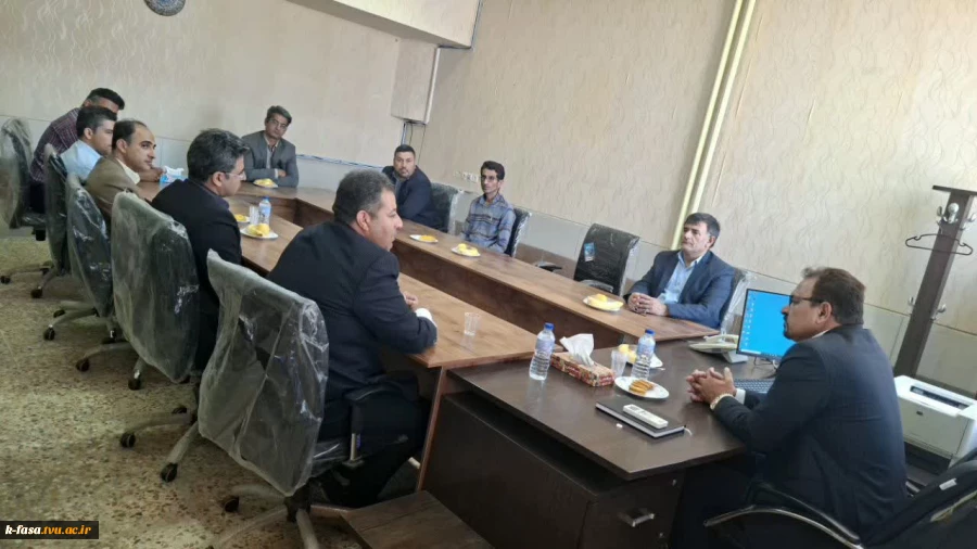 بازدید رئیس دانشگاه ملی مهارت استان فارس و هیئت همراه از آموزشکده پسران فسا 3