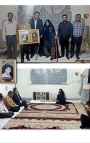دیدار دانشگاهیان آموزشکده ملی مهارت فسا با خانواده معظم شهید خسرو بنایی خیرآبادی